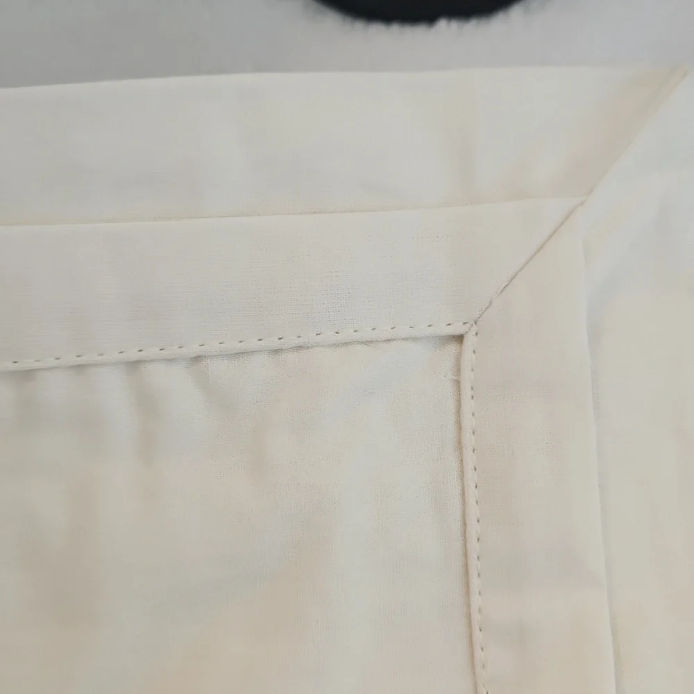 Crate&Barrel NWT Mellow Cream Organic Cotton King Sham